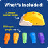 Learning Resources Sunshine Shape Sorter, Fine Motor Skills, Numbers Matching Skills Activities, Montessori Toddler