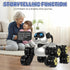 8WD 2.4GHz Programmable 3 4 5 6 7 8 Paaxido Stunt RC Car Robot Dog Toys, Remote Control Car Dog Toys with LED Eyes