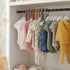 Hadnves 8 Pack Closet 8 24+ Baby Divider, Double Sided Baby Wardrobe Organizer Toddler Clothes Hanger Dividers Boy Girl