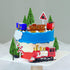 RASSLISA 21PCS Train Cake Decorations Train Cake Toppers Train Birthday Party Supplies Mini Train Toys Train Track