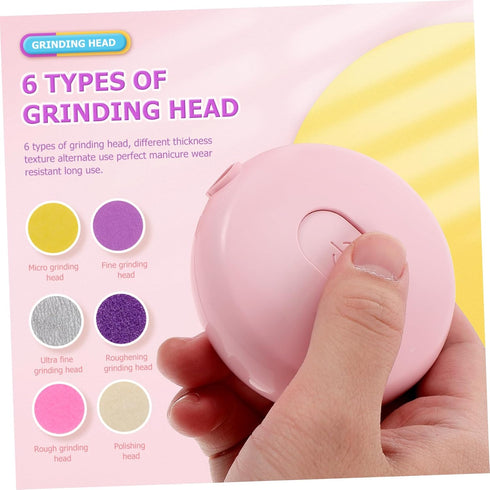 Trimmer Set YARNOW Electric Baby Nail Kit for Newborns Safe Nail Care Polishing Battery-Free Ergonomic Design for Easy