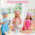 Sets, 32PCS LovesTown Kids Cooking and Baking Kids Chef Hat and Apron Pretend Play Toys for Toddler Gifts for Boys
