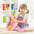 2-4 2+ Kids Guitar, Electric Toddler Baby Music Toys for Ages with Piano Mode Strap and Lights Child Musical