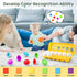 12 1-3 CPSYUB Matching Egg Toy PCS for Toddlers Ages Kids, Easter Eggs Shape & Color Recognition with Carton