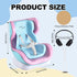 Ciunura 10-17cm Doll Car Seat, Car Seat for Dolls, Including Air Vent Clip, Desktop Stand, Adjustable Strap