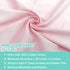 American Baby Company 2 Pack 100% Natural Cotton Fitted Mini Crib Sheets, 38" x 24", Soft & Breathable, Pink