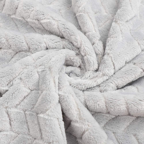 Cozy 4050") Baby Blanket Flannel, Throw Blankets for Newborn Infant and Toddler, Super Soft and Warm Receiving Baby