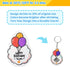 MOIKKA-GC 16 (7.9x5.7 Inch) Pcs Clear Shrink Plastic Sheets Shrinky Art Paper for DIY Crafts, Keychains, Phone & Kindle