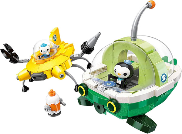 Building Block Octonauts Ocean Adventure Set for Age 6+, 429pcs Rescue Ship GUP-E Guppy GUP-D