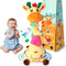 MIAODAM Dancing Giraffe Toy Stuffed Plush, Musical Baby Toys Singing 10 Children's