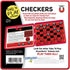 PlayMonster Take 'N Play Anywhere Checkers - Magnetic Travel Game for Ages 4+