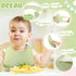 Mepase Silicone Bibs for Babies Waterproof Silicone Bibs Soft Adjustable Baby Feeding Unisex Kid Eating Supplies