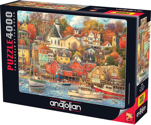 Anatolian Puzzle - Good Times Harbor, 4000 Piece Jigsaw Puzzle, 5201