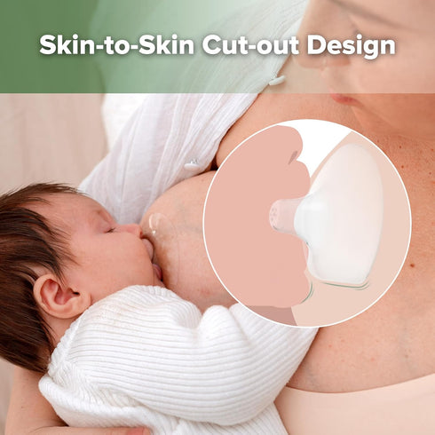 (18mm, 4pcs) haakaa Silicone Nipple Shields for Breastfeeding Newborns, Contact Nipple Shield for Latching