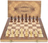 15'' Set -2 -24 Set 2 1 AMEROUS Magnetic Wooden Chess & Checkers Game Extra Queens Cherkers Pieces - Chessmen Storage