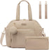 LOVEVOOK Diaper Bag Tote Puffer Baby Diaper Bag, Large Capacity Travel Diaper