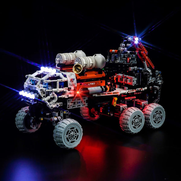 LED Light Kit for Lego Mars Crew Exploration Rover 42180, Creative Lighting Set Accessories (No Models)