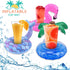 Blovec Inflatable Drink Floats, 8 Pack Inflatable Drink Holders, Cup Coasters for Summer Pool Party