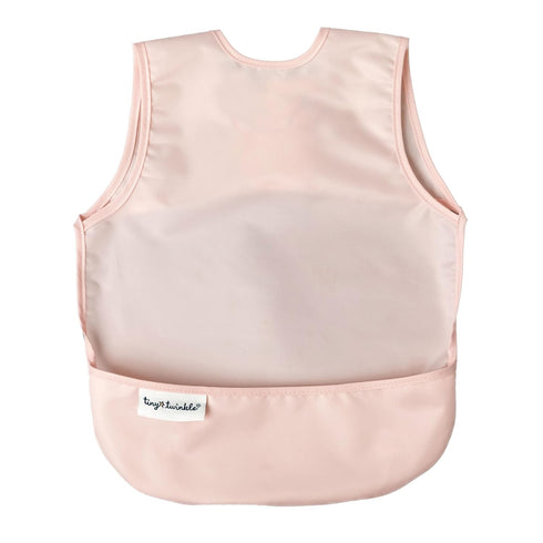 2 Pack 624M) Tiny Twinkle Mess Proof Baby Bibs | Waterproof Toddler Bib for Eating | Baby Apron for Feeding, Machine