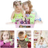 Set 18-Pc 3 4 5 6 7 8 Kids Tool with Electronic Toy Drill & Construction Goggles, Safe ABS Toddler Tool Box & STEM