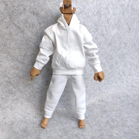 SSbeauty M 1/6 Custom Scale Man Oversized Hoodie + Trousers Pant Outfit for 12"