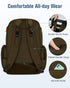 Backpack, Backpack 2 Mancro Diaper Bag Large Multifunction Baby for Travel with Stroller Strap and Insulated Pockets