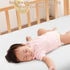 2 Pack (28"x 52") Muslin Fitted Crib Sheets for Baby Girls & Boys-Neutral Breathable Crib Mattress Protector
