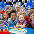 135PCS Black and Blue Silver Balloon Garland Kit for Video Game Birthday Graduation Party Baby Shower Decorations