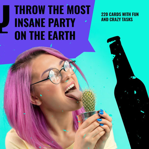 LOOPY Drinking Game, Brave Or Drunk - Dares, Tasks and Tons of Fun for Adults Night Party