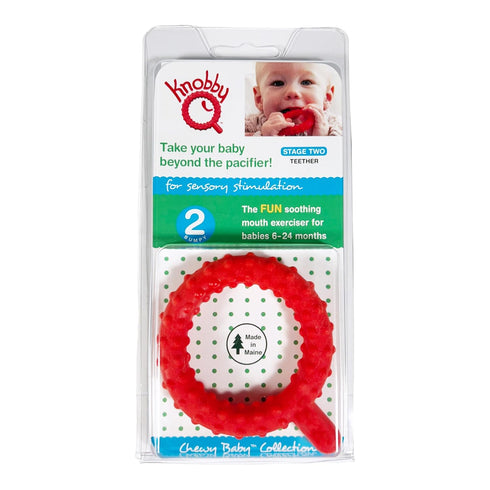 Chewy Tubes Knobby Q Teether by