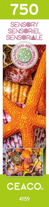 Ceaco 750 Piece Jigsaw Puzzle - Sensory - Starfish and Shells