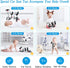 Car Seat Toys for Babies 0-6 Months, Black and White Spiral Toys for Infant, High Contrast Stroller Toys