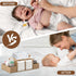 Fiwochic Large Wicker Diaper Caddy Organizer, Detachable Modular Changing Table Organizer for Nursery, Woven Diaper