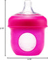6 3 Count Boon Nursh Silicone Sippy Cup Lid - Convertible Transitional Sippy Spouts for Nursh Baby Bottles - Sippy Cup