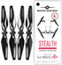 Master Airscrew Stealth Propellers for DJI Mavic Air, Black, 4 pcs