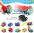 24 Pack Ellinjan Prefilled Easter Eggs with Toys Inside, Pull Back Cars Easter Eggs with Construction Vehicles, Easter