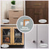 Magnetic Cabinet Locks for Baby Proofing, Child Safety Magnet Drawer Lock (8 Locks + 2 Key) for Cupboard Safety