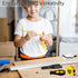 QeeHeng Set, Set Hammer, Kids Tool Kids Real Tool with Tools Bag, Tools Belt, Screwdrivers, DIY Building Woodworking