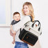 Backpack, Backpack Mommy LOVEVOOK Diaper Bag Baby Bag with Changing Station, Large Diaper for Mom Dads, Waterproof Bag