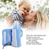 GLOGLOW Portable Milk Warmer, Crystal Velvet Baby Bottle Heater for Infant Feeding, USB Powered with Quick Heating