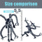 PkghoKids T13 T13 t-13 3D 5.5inch) Action Figure Already Assembled Accessories, Multi-Jointed Movable,for Collectors