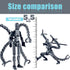 PkghoKids T13 T13 t-13 3D 5.5inch) Action Figure Already Assembled Accessories, Multi-Jointed Movable,for Collectors