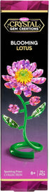 75+ 8+ Crystal Gem Creations Blooming Lotus Flower Kit by RoseArt, Pieces, Great for Adults, Tweens and Children Ages