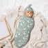 Broiteid Cartoon Goose Baby Stuff Newborn Baby Swaddle Blanket with Beanie Hat,Swaddle Blanket Gifts for Infant Shower