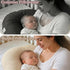 100% 2 Pack Pro Goleem Muslin Nursing Pillow Cover, Cotton Soft Breathable Feeding Pillow Slipcover for Breastfeeding