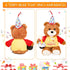12 Singing Dancing Birthday Teddy Bear with Light Up Candle Playing Happy Birthday Song Musical Interactive Stuffed