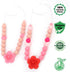 Jissoo 2Pcs Breastfeeding Necklaces - Silicone Sensory Necklace for New Moms,Emotional Calming Supplies,Newborn Nursing