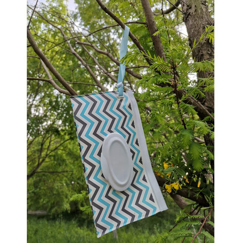 Mailaoqi 6 Pack Portable Wet Wipe Pouch Dispenser,Reusable & Refillable Portable Baby Lightweight Wipes Holder