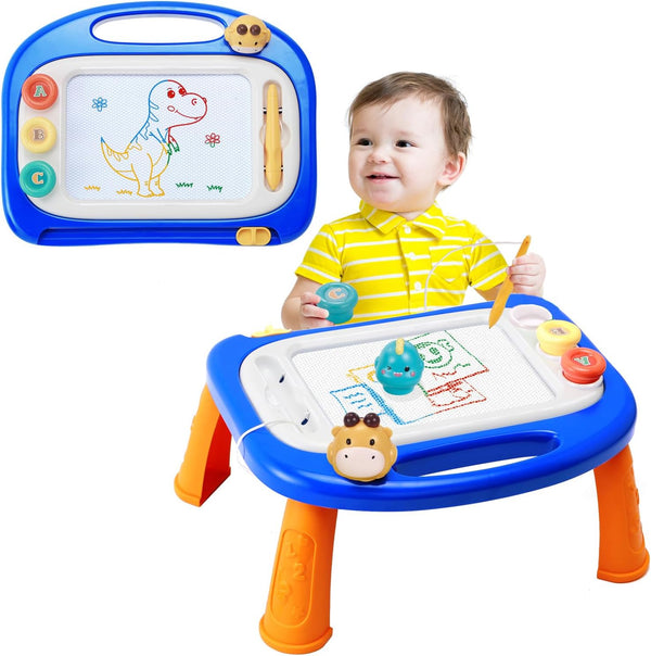 Toddler Toys for 1-4 Year Olds, Magnetic Drawing Doodle Board, Educational Learning Toy for Boys and Girls