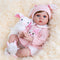 Aori Reborn Baby Dolls - Lifelike Girl Doll with Feeding Toy, Realistic Newborn Gift Set for Kids 3+